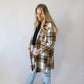 Longline Plaid Shacket